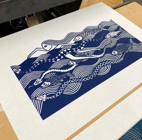 Swimming Girl | Limited Edition