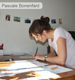 Pascale Bonenfant - Art print - Monsieur l’escargot et l’alphabet - Sur ton mur - 3