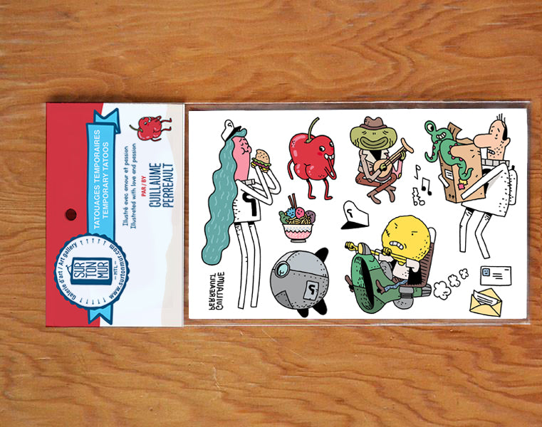 Tatouages temporaires: Le facteur de l'espace